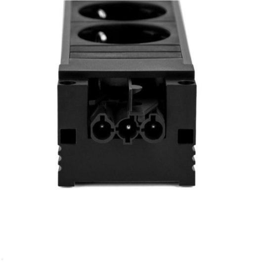 Regleta Bachmann 906.18818 3 Tomas Tipo F Interior Negra IP20