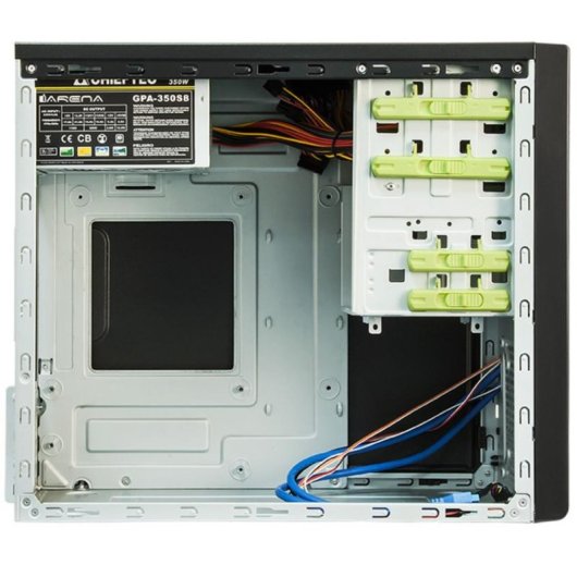 Caixa Midi Tower Chieftec XT-01B Alumínio micro ATX