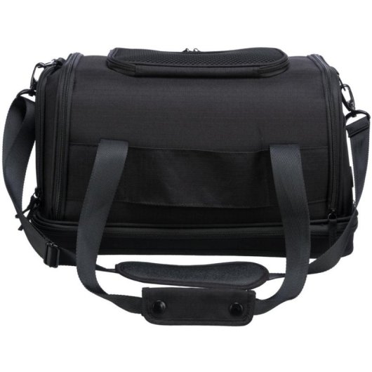 Trasportino Trixie 28904 per cani fino a 7 kg, carico multiplo, nero