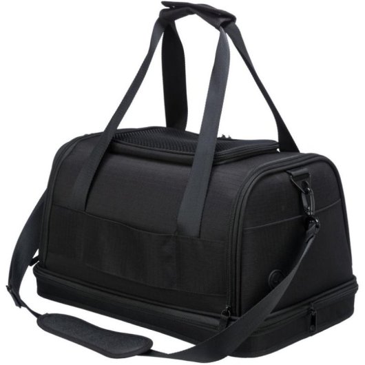 Trasportino Trixie 28904 per cani fino a 7 kg, carico multiplo, nero