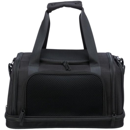Trasportino Trixie 28904 per cani fino a 7 kg, carico multiplo, nero