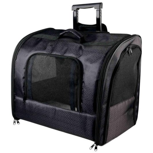 Trasportino Trixie Elegance per Cani fino a 10 kg Nero Poliestere
