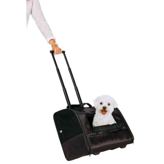 Trasportino Trixie Elegance per Cani fino a 10 kg Nero Poliestere