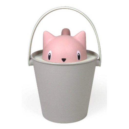 Recipiente United Pets Crick 2 kg Gris Rosa