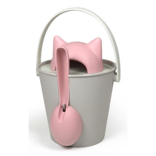 Recipiente United Pets Crick 2 kg Gris Rosa