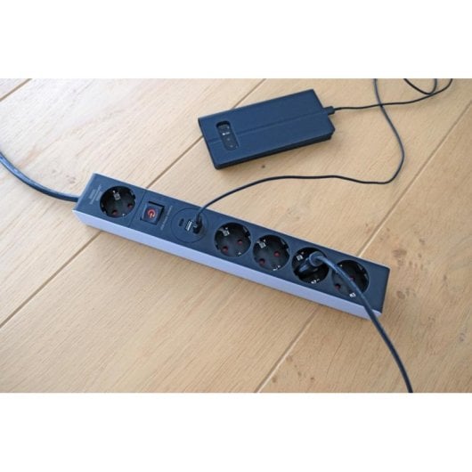Regleta Brennenstuhl 1159780615 5 Tomas Angular con 3 USB 45W Interruptor