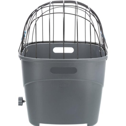 Transportin Rigid Trixie 13115 pour Chiens jusqu'à 6 kg Charge Supérieure Gris