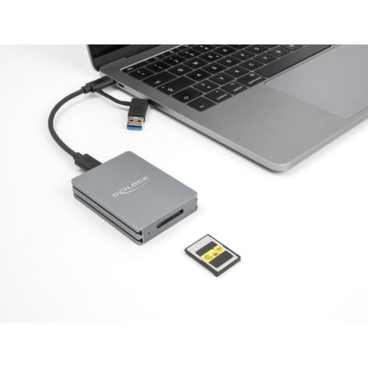 Lector de tarjetas Delock USB Type-C para CFexpress tipo A