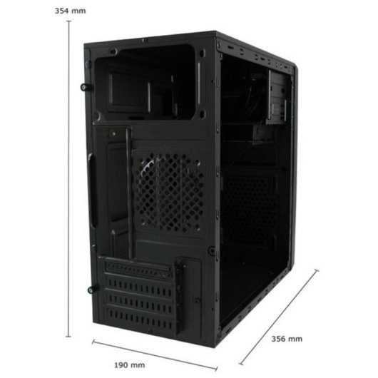 Boîtier Midi Tower LC-Power 2014MB Noir Metal micro ATX Mini-ITX