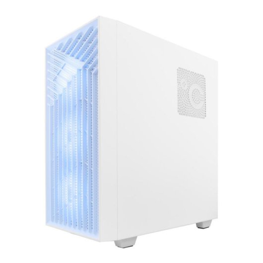 Carcasa Coolbox GA300 Grid Line ARGB Blanco USB-C 3.2
