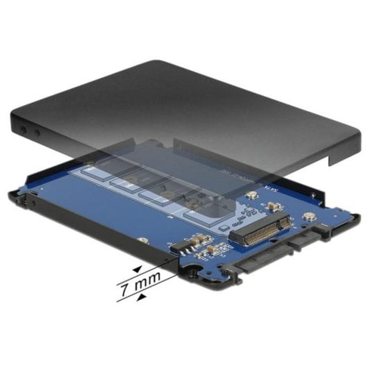 Adaptateur SSD M.2 vers SATA 2.5" Delock 62688