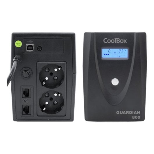 Sai Coolbox 800VA Batteria 12V 9Ah 8 Ore LCD Protezione Totale
