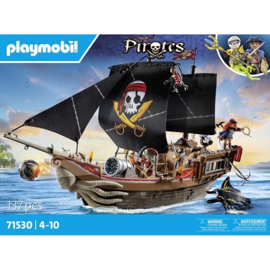 Set de juguetes Playmobil 71530 Pirata multicolor para niños de 4 a 10 años