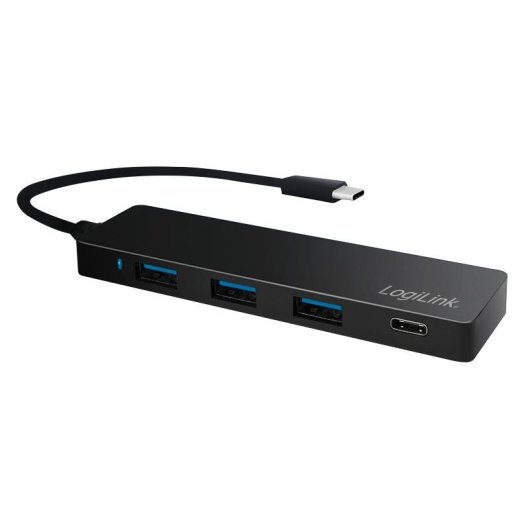Hub LogiLink 4 Ports 5000 Mbit/s USB 3.2 Gen 1 UA0311 Schwarz Android