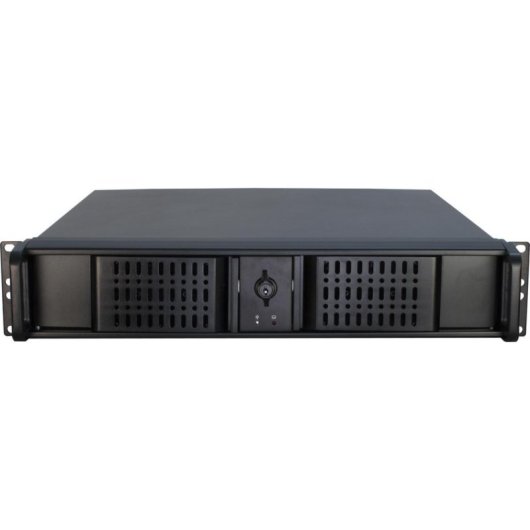 Servidor Inter-Tech 2U-2098-SK Rack 2U Micro ATX Mini-ITX Acero Negro