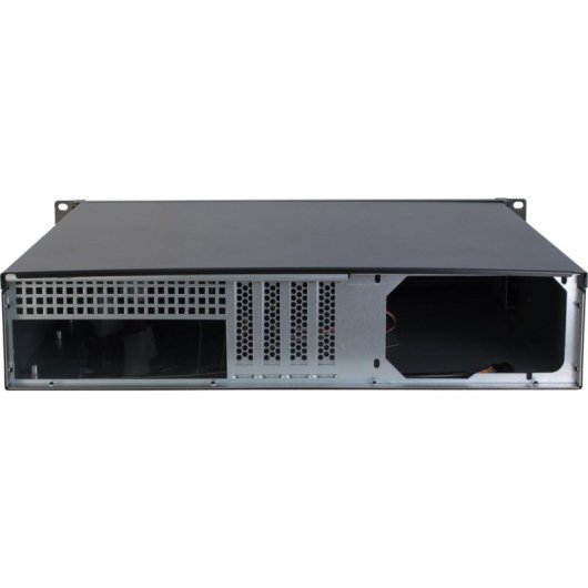 Servidor Inter-Tech 2U-2098-SK Rack 2U Micro ATX Mini-ITX Acero Negro