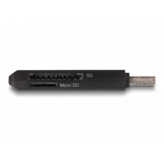 Leitor de cartões Delock SuperSpeed USB 5 Gbps para SD e Micro SD