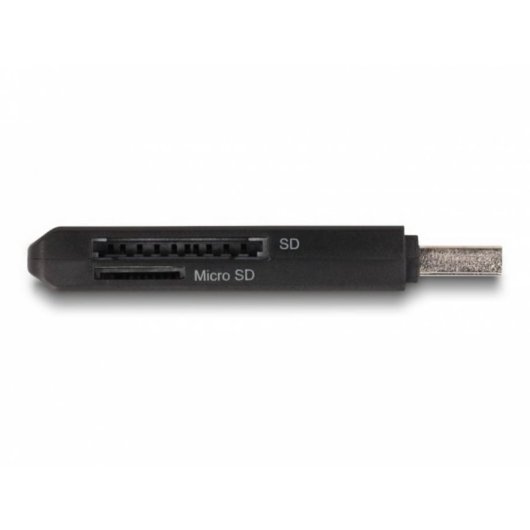 Leitor de cartões Delock SuperSpeed USB 5 Gbps para SD e Micro SD