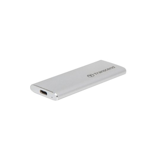 Disco Duro Transcend ESD260C 250 GB SSD USB Tipo C 3.2 Gen 2 Protección contraseña Plata