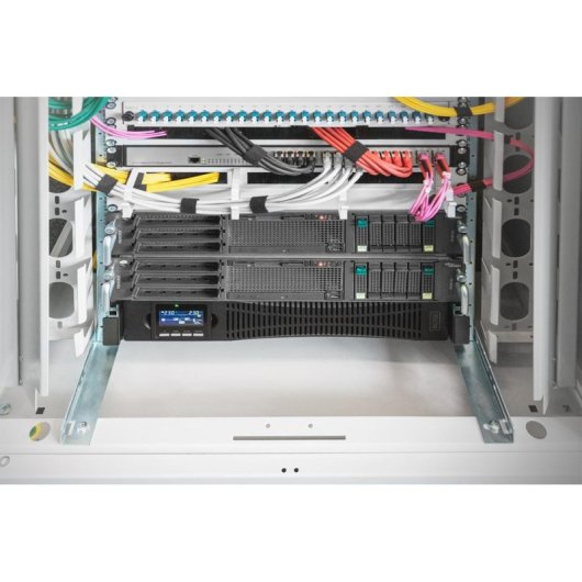 Sai Digitus 3000VA Batería de Plomo 3 Minutos Pantalla LCD USB RS232