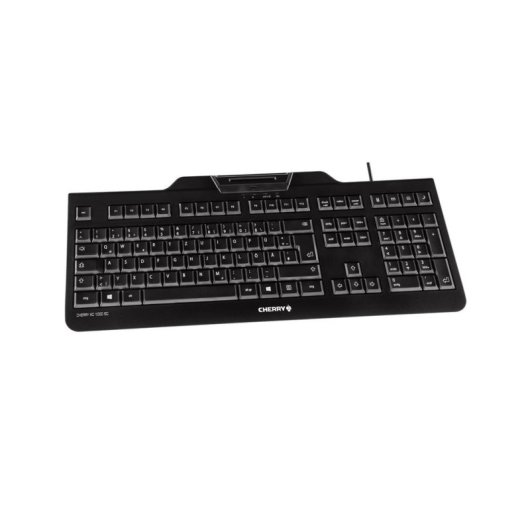 Teclado Contour Design KC 1000 SC membrana completo com hub USB e leitor de cartão inteligente