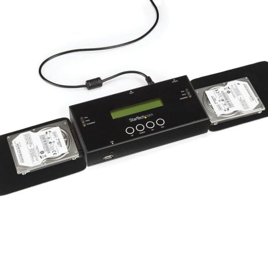 Festplatten-Duplikator StarTech.com 1:1-Klon- und Löschgerät autonom SAS/SATA LCD