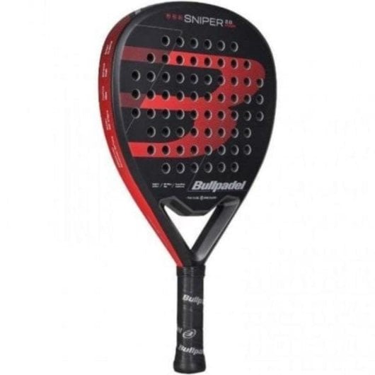Padel-Schläger Bullpadel Sniper 2.0 Power Schwarz und Rot
