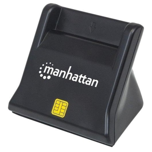 Contrôle d’Accès Manhattan Lecteur Cartes Intelligentes USB 2.0 Garantie 3 Ans