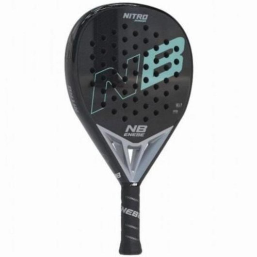 Pala de Pádel Enebe Nitro Green Junior Verde y Negro
