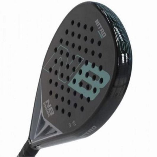 Pala de Pádel Enebe Nitro Green Junior Verde y Negro