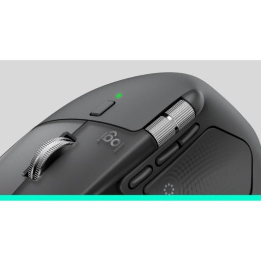 Rato Logitech MX Master 4 for Business RF Bluetooth 8000 DPI Grafite 8 Botões