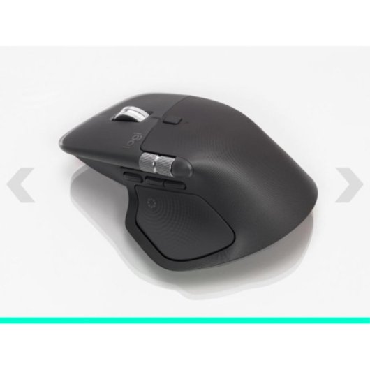 Rato Logitech MX Master 4 for Business RF Bluetooth 8000 DPI Grafite 8 Botões