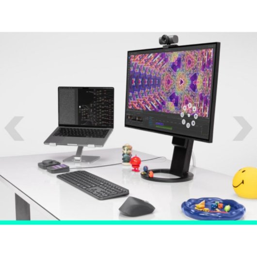 Rato Logitech MX Master 4 for Business RF Bluetooth 8000 DPI Grafite 8 Botões