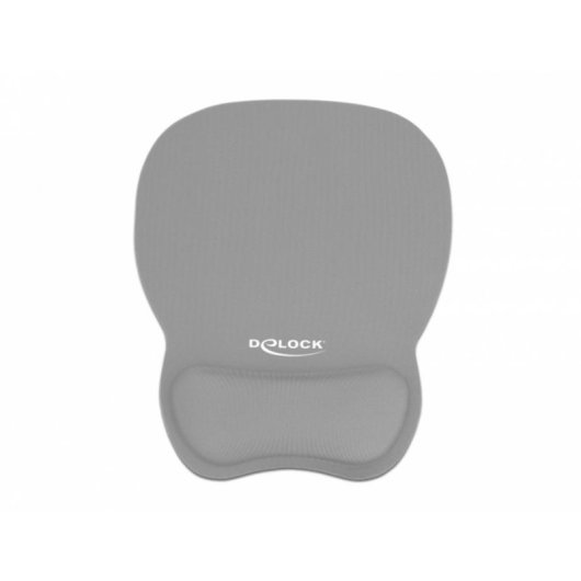 Alfombrilla para ratón Delock Ergonómica Gris 245 x 206 mm