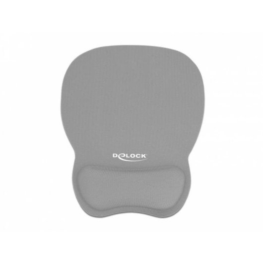 Alfombrilla para ratón Delock Ergonómica Gris 245 x 206 mm