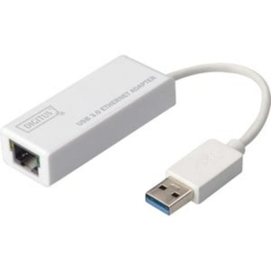 Adaptador Digitus USB 3.0 Gigabit Ethernet Blanco