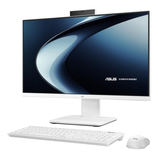 All-in-One Asus V400 AiO V440VAK-WPC1700 Intel Core 7 240H 16GB 512GB SSD Intel Graphics 23.8" FreeDOS Branco Teclado QWERTY