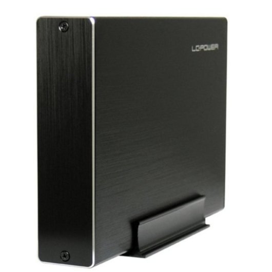 Caja PC LC-Power LC-35U3-Becrux 3.5 Polegadas Alumínio Preto USB 3.2 Gen 1