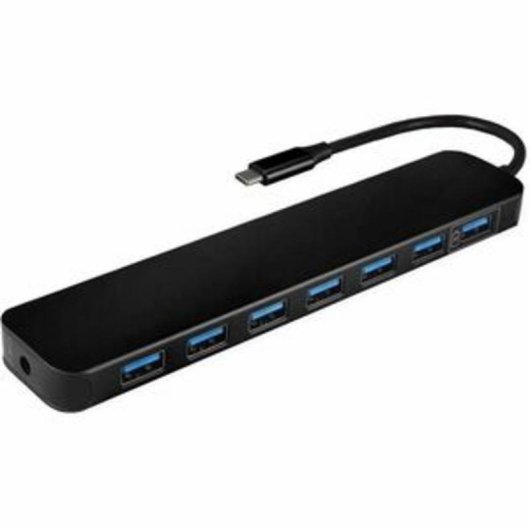 Hub Value 7 Ports 5 Gbps USB 3.2 Gen 1 Modell 14.99.5040 Aluminium Schwarz