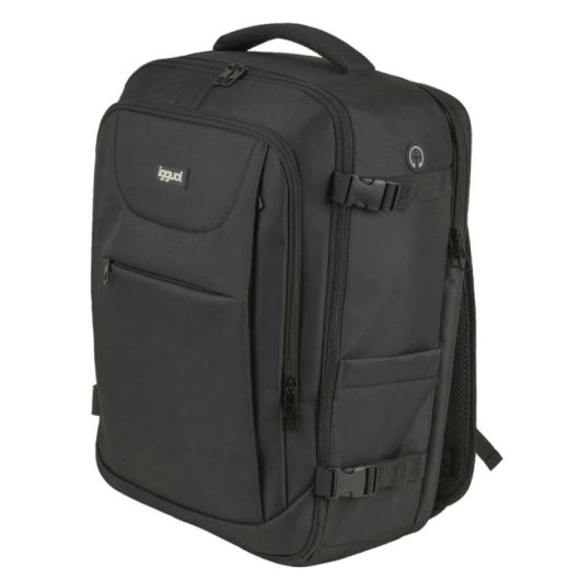 Mochila Iggual Voyage Pro Tech para portátiles 15.6"-17" resistente al agua