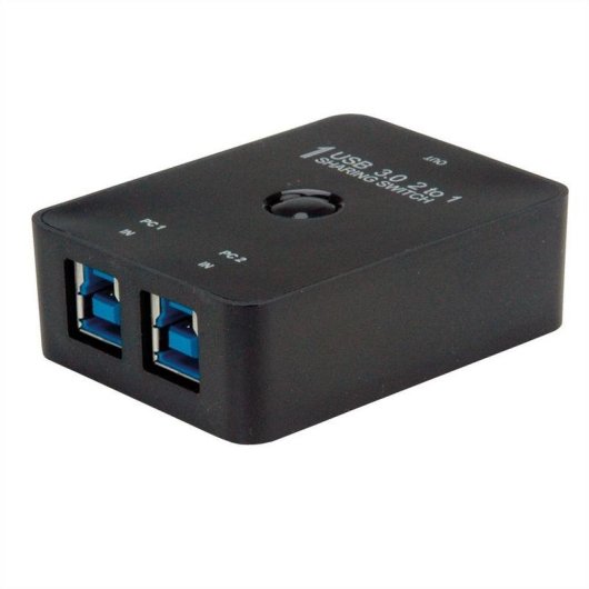 Interruptor USB Value 2 Ports USB 3.2 Gen 1 5 Gbit/s