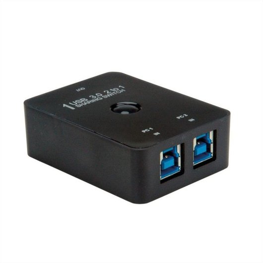 Interruptor USB Value 2 Ports USB 3.2 Gen 1 5 Gbit/s