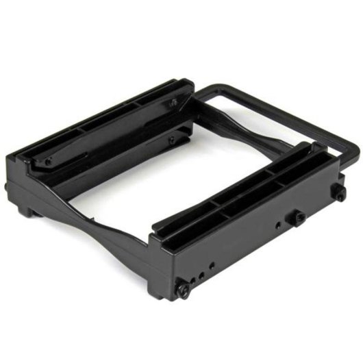 Soporte de Montaje StarTech.com para 2 Unidades de 2.5" en Bahía de 3.5" Sin Herramientas
