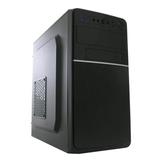 Gehäuse LC-Power 2015MB Micro Tower ATX Metall Schwarz