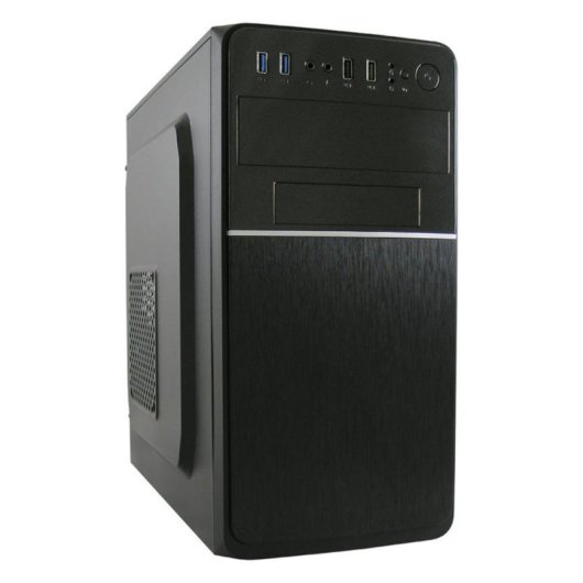 Gehäuse LC-Power 2015MB Micro Tower ATX Metall Schwarz