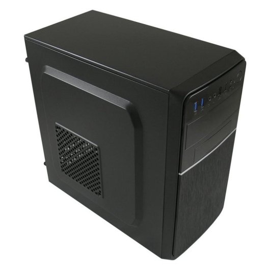 Gehäuse LC-Power 2015MB Micro Tower ATX Metall Schwarz