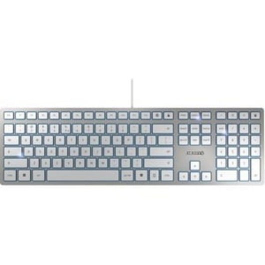 Tastiera Cherry KC 6000 Slim cablata USB QWERTZ completa nera