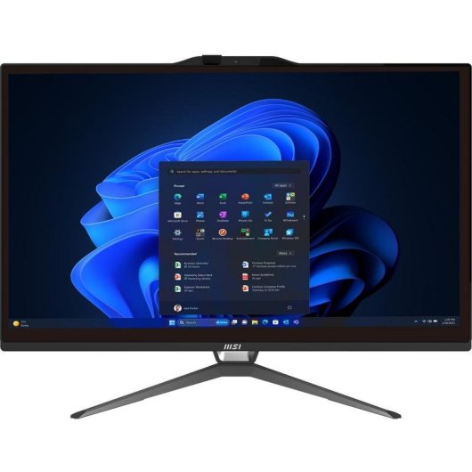 Ordenador Todo en uno MSI Pro AP222T 14M-490EU Intel Core i3-14100 8GB 256GB SSD UHD 730 21.5" Windows 11 Home Pantalla 