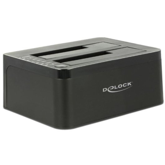 Base de conexión Delock 62661 para 2 HDD/SSD USB 3.2 Gen 1