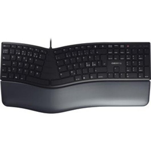 Tastatur Cherry KC 4500 Membran komplett mit Handballenauflage und USB-Kabel 1,8 m